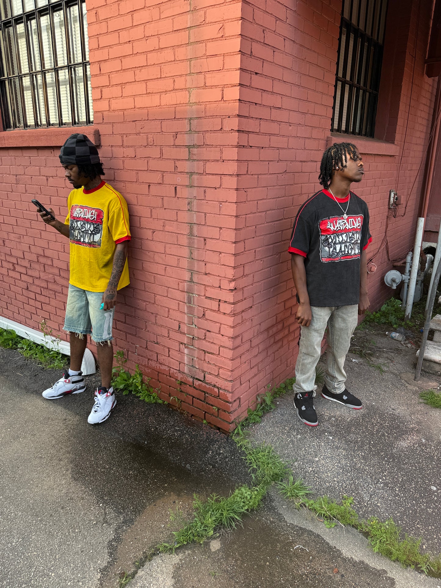 Warning Yellow Tee